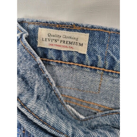 LEVIS 512 SLIM TAPER FIT Patches 5- Pocket Zip Fly  Men's JEANS Size W 33   L30 - Picture 6 of 16